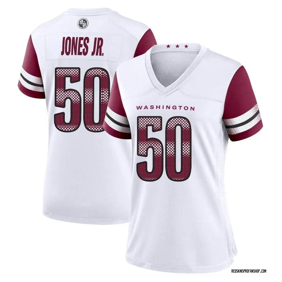 Andre Jones Jr. Washington Commanders Women's Game Nike Jersey - White