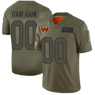 Washington football team custom jersey Clearance