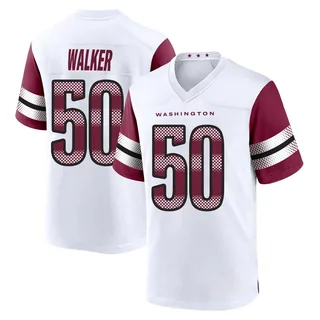 DeMarcus Walker Washington Commanders Youth Game Nike Jersey - White
