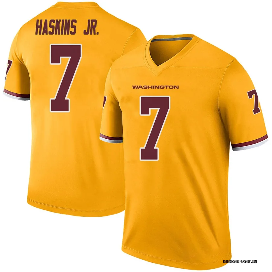 washington redskins yellow jersey