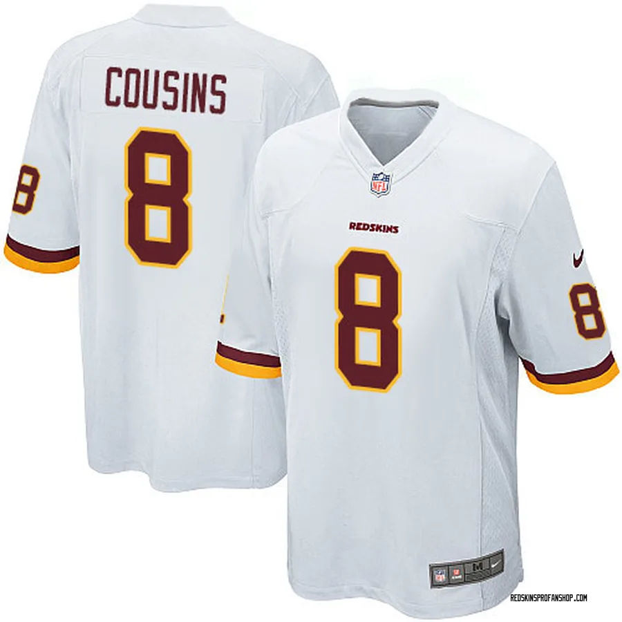 kirk cousins redskins jersey number