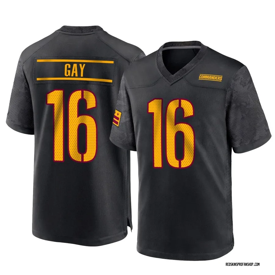 Matt Gay Washington Commanders Youth Game Alternate Nike Jersey - Black