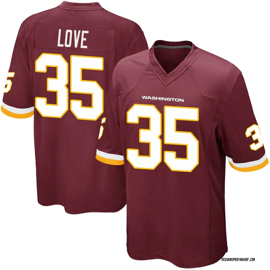 bryce love redskins jersey