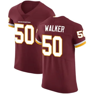 Men's DeMarcus Walker Washington Commanders Men's Elite Burgundy Team Color Vapor Untouchable Nike Jersey
