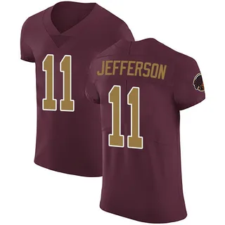 Men's Van Jefferson Washington Commanders Men's Elite Burgundy Alternate Vapor Untouchable Jersey