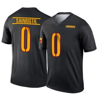 Mike Sainristil Washington Commanders Men's Legend Alternate Nike Jersey - Black