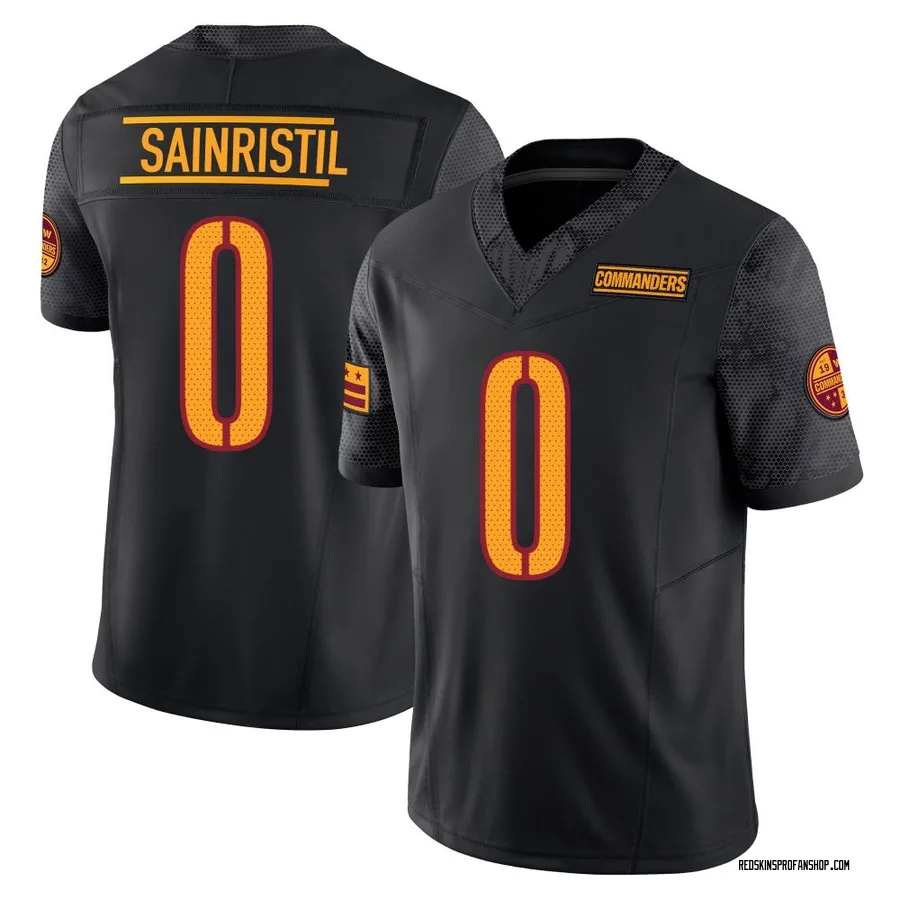 Mike Sainristil Washington Commanders Men's Limited Vapor F.U.S.E. Nike Jersey - Black