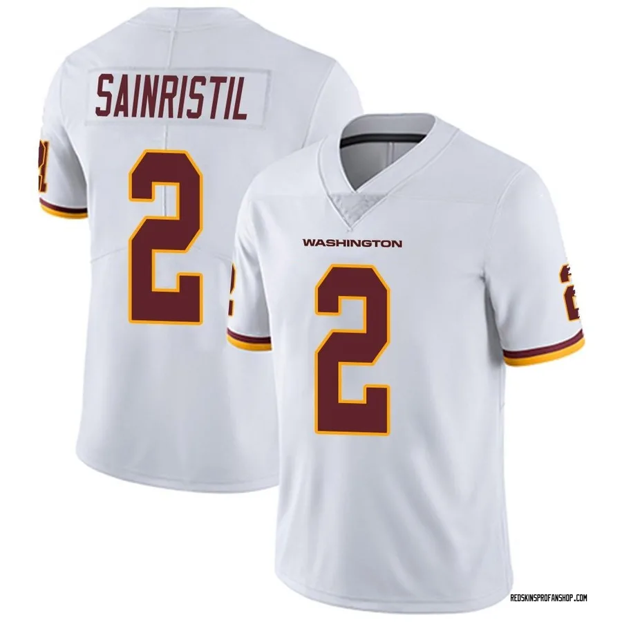 Mike Sainristil Washington Commanders Men's Limited Vapor Untouchable Nike Jersey - White
