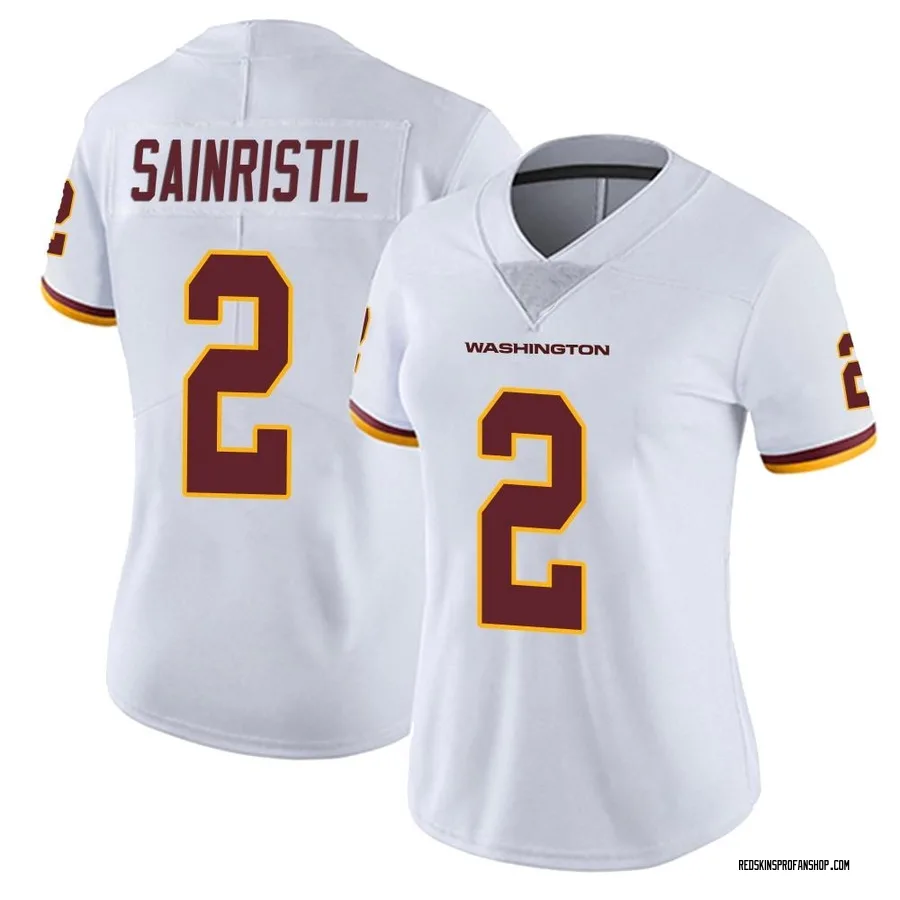 Mike Sainristil Washington Commanders Women's Limited Vapor Untouchable Nike Jersey - White