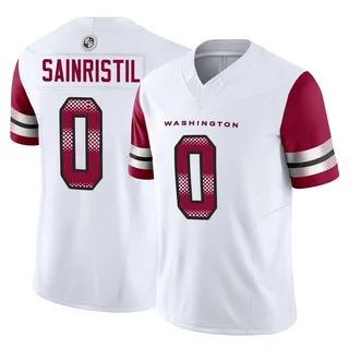 Mike Sainristil Washington Commanders Youth Limited Vapor F.U.S.E. Nike Jersey - White
