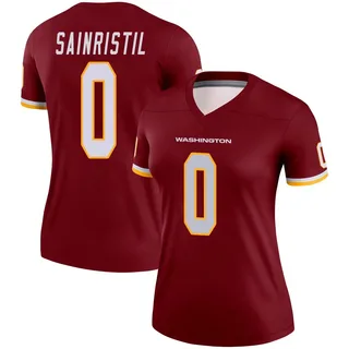 Women's Mike Sainristil Washington Commanders Women's Legend Burgundy Nike Jersey