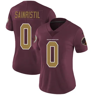 Women's Mike Sainristil Washington Commanders Women's Limited Burgundy Alternate Vapor Untouchable Nike Jersey